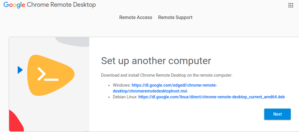 chrome remote desktop not working ubuntu